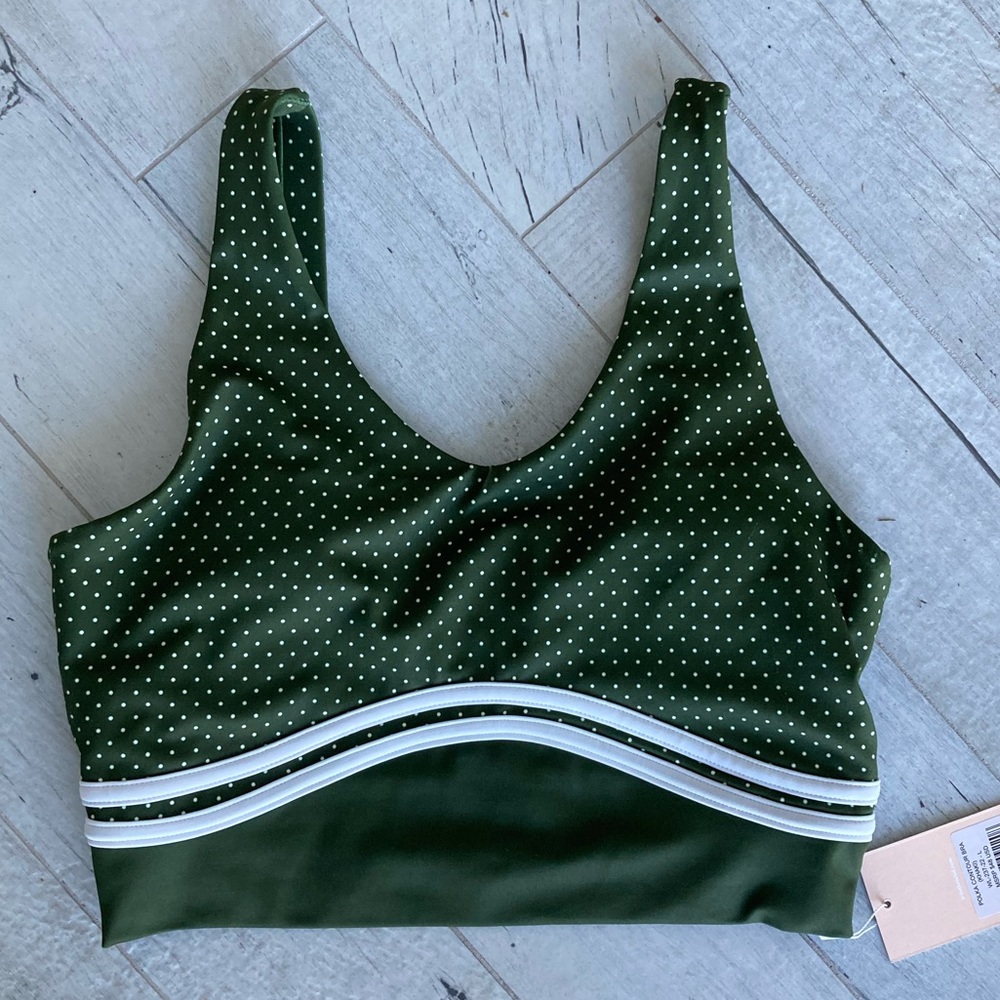 New Wilo Women’s athletic bra size L color multi